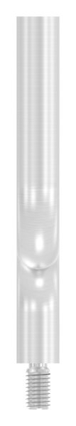 Edelstahl Buegel Ø 14 mm gebogen - mit M8 Aussen- - M6 Innengewinde -V2A-11-2351.4