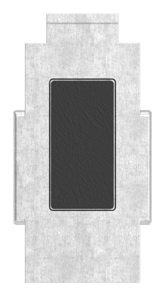 Sichtschutz Sicherungsboden EK Mod- 25- in V4A-88-1125-EK-B.V4A