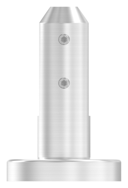 Bodenglashalter rund Edelstahl Duplex 2205 -V4A- fuer Glas 12 - 12-76 mm-88-1151290.V4A