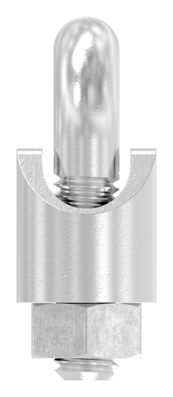 Drahtseilklemme - fuer Seil Ø- 8 mm - Gewinde- M6 - V4A-11-2913.1