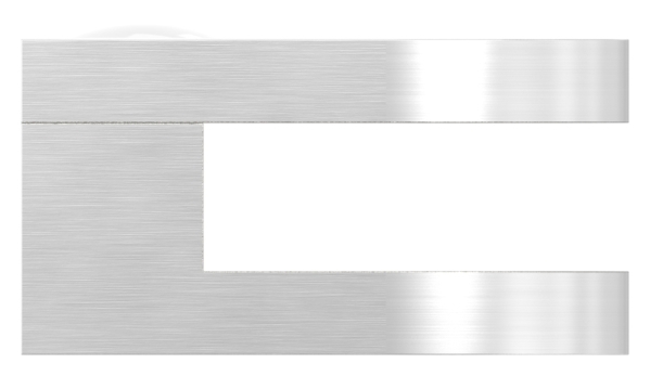 Glasklemme 50x40x26 mm AbZ fuer Anschluss flach V4A-10-2100.1ABZ