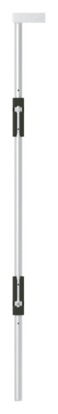 Bodenriegel XL mit zwei Befestigungen- Laenge 1000mm- zum Anschrauben- RAL 6009 tannen gruen-88-1156712-ALU.6009