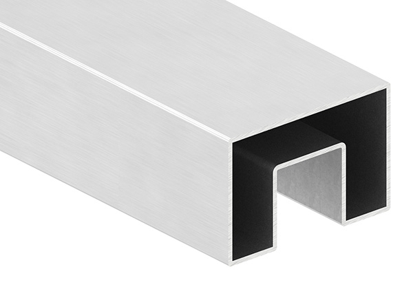 Rechteck-Nutrohr Ø 60 x 40 x 1-5 mm mit Nut 24x24 mm á 3 m-12-2024.43M