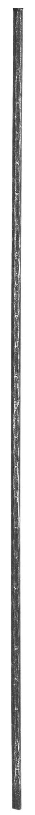 Zwischenstab - Laenge- 900 mm - Material- 12 mm - rund gehaemmert - Stahl S235JR- roh-30-1043.8