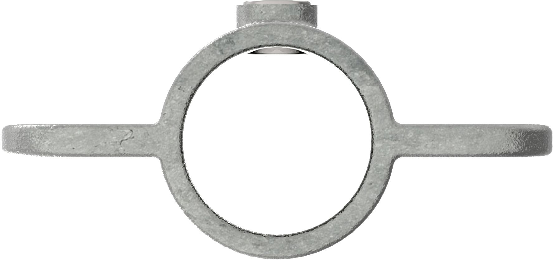 Rohrverbinder - Gelenkauge doppelt - 167MA27 - 26-9 mm - 3-4- - Feuerverzinkt u. Elektrogalvanisiert-167MA27