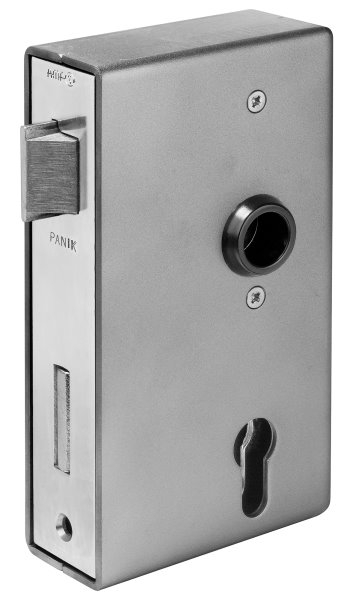 Anti-Panik-Schlosskasten - DIN R - Dorn- 60 mm - Stahl S235JR- roh - AMF Artikel- 14449-30-3346-R.8