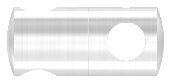 Querstabhalter V2A Edelstahl – Doppel fuer 2 Rundstaebe 12 mm inkl- Schrauben-11-1627.4