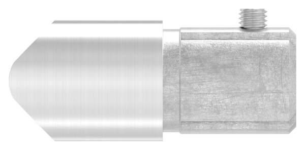 Anschlussstueck 90 V2A fuer Rohr Ø 33-7 mm mit Klemmschraube-11-3658.4-STUeCK