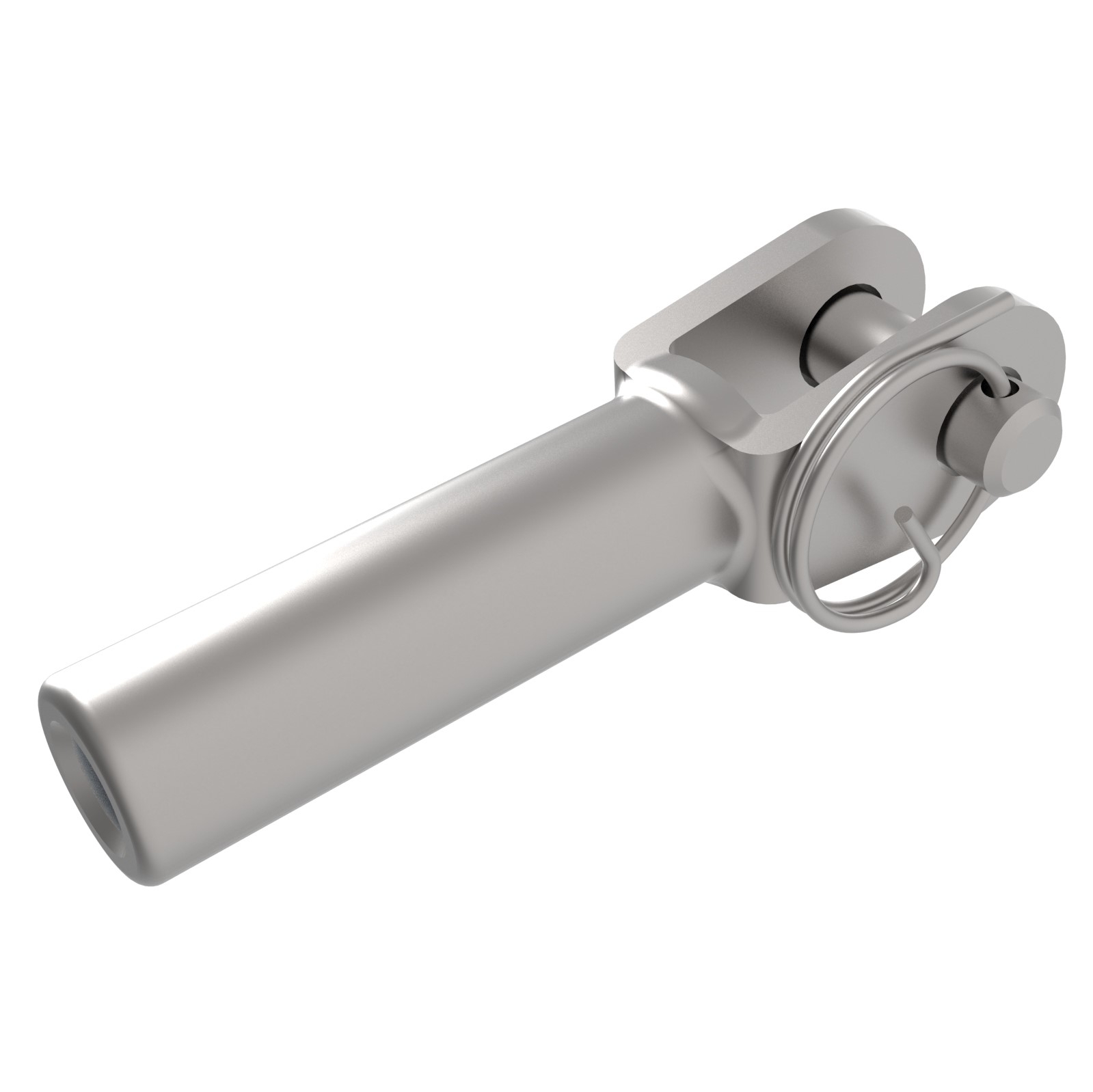Kabelendstueck Edelstahl AISI 316 M10 Bolzen L 73 mm fuer Kabel Ø 9 mm geschliffen-89-11A147330M10-A.4