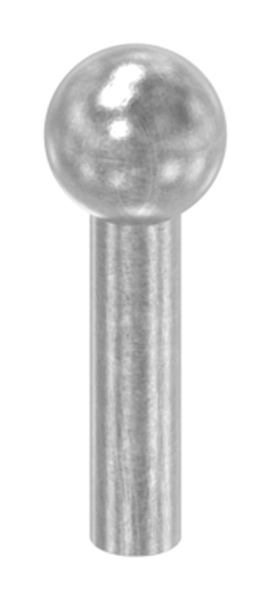 Kugelkopfbolzen Ø 5-10 mm - Stahl S235JR- roh-30-2710.8