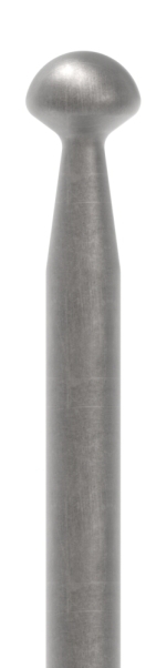 Zaunstab - Laenge- 1100 mm - Material Ø 12 mm - Stahl S235JR- roh-30-1265.8