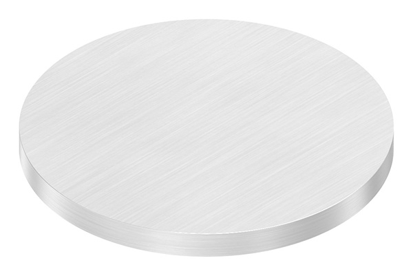 Ronde - Masse- Ø 80x6 mm - mit Laengsschliff V4A-11-2241.1