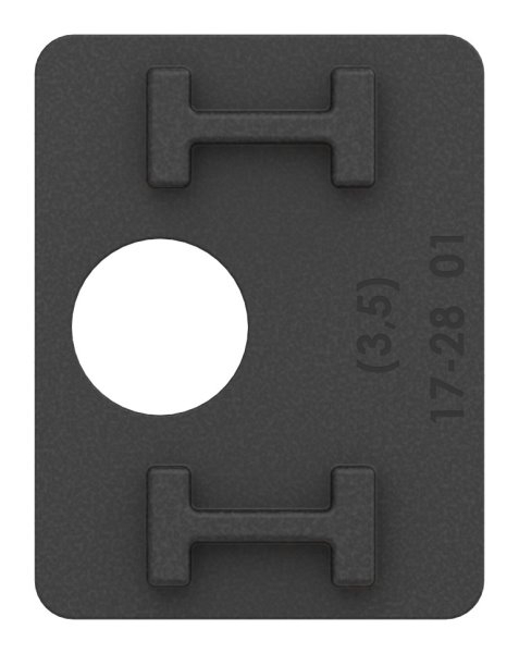 1 Paar Gummis zu Glasklemme 52x52x32-5 mm AbZ fuer 10 mm Glas ESG-10-3110ABZ.0