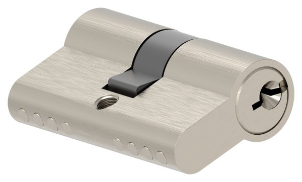 Zylinder Edelstahloptik 52 mm mit 3 Schluessel-11-3952.2