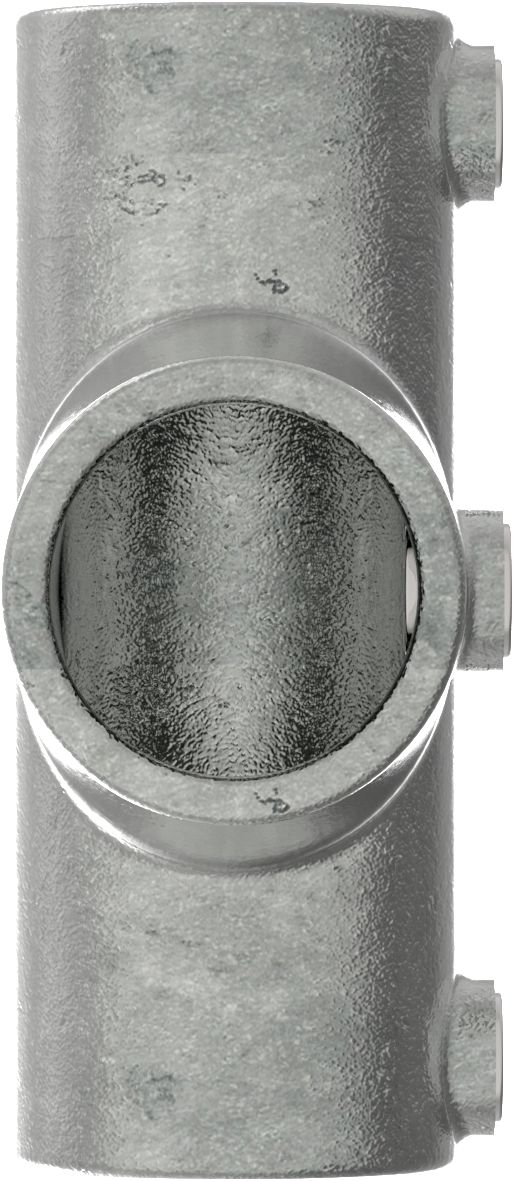 Rohrverbinder - T-Stueck lang verstellbar 0-11° - 155C42 - 42-4 mm - 1 1-4- - Feuerverzinkt u. Elektrogalvanisiert-155C42