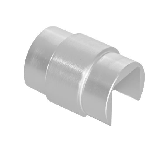 Handlauf-Glashalter Aluminium D42-4x1-5 fuer Glas Satin-eloxiert-89-11AL6790042SE-A.4