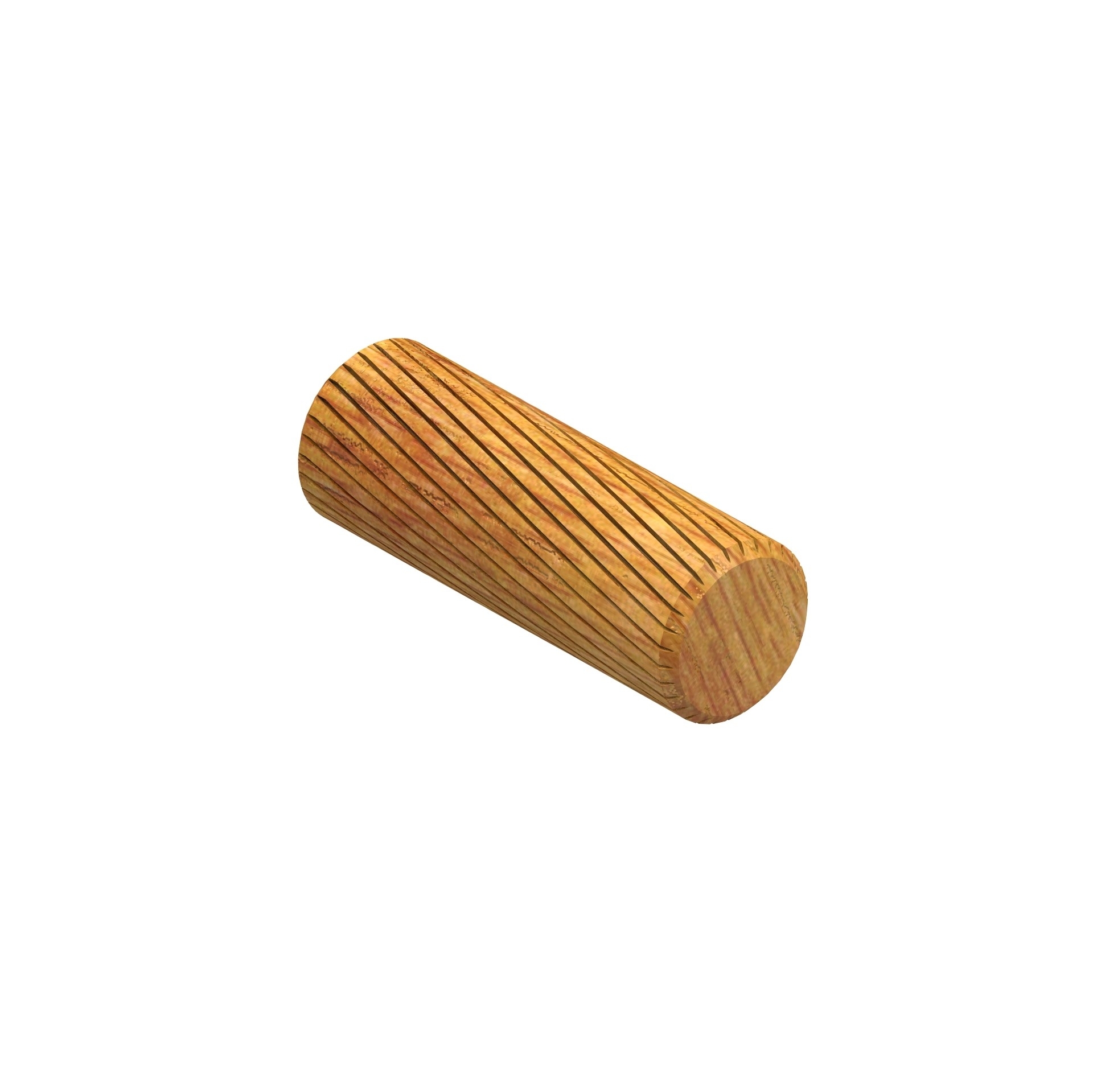 Holzduebel Holz Ø 15 x 40 mm geriffelt-89-11WOODD15X40-A.4