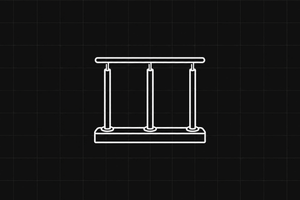 Räcke konfigurering