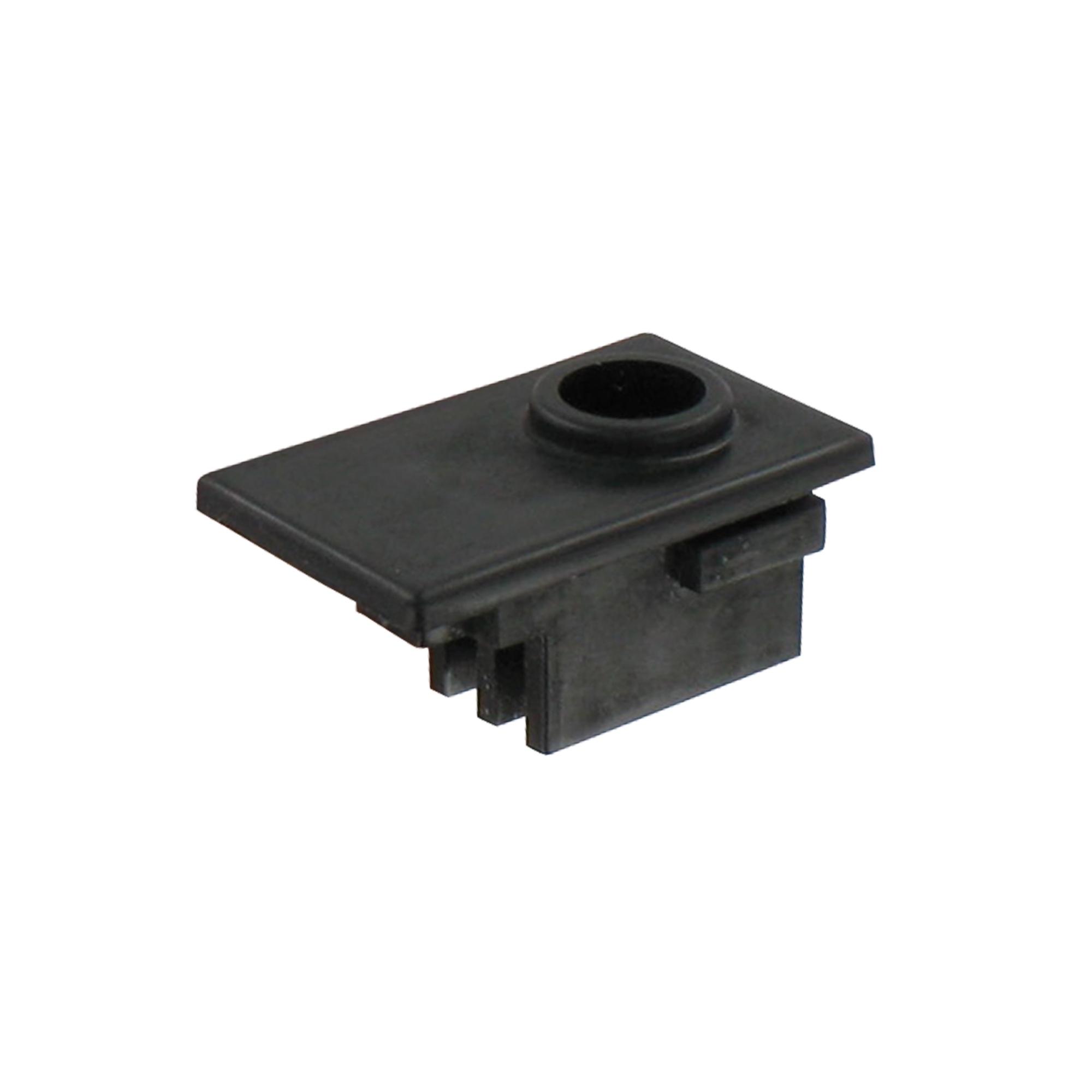 Einsteckkappe Kunststoff fuer Profil 50 x 30 mm Schwarz-89.A24ZL50X30X3D12BLACK