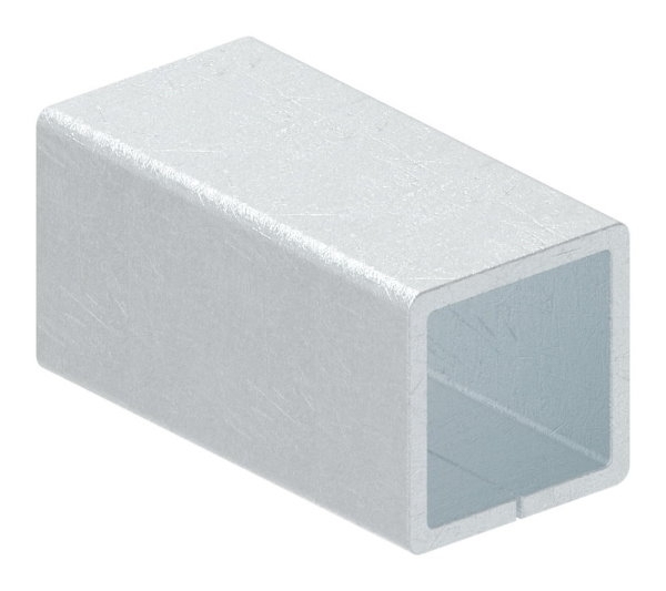 Ausgleichshuelse verzinkt 8x8 auf 10x10 mm- Laenge 20 mm-88.118074