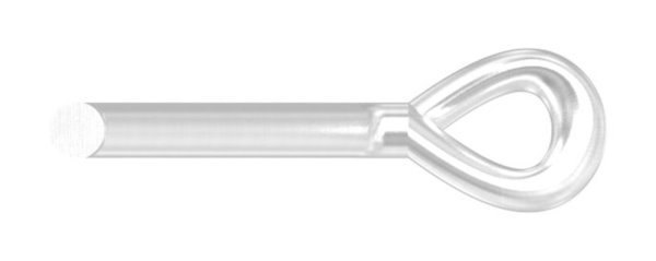 Oesenstab halb Edelstahl V2A Ø 12 mm L = 1000 mm geschliffen Korn 240-88-1118300.240