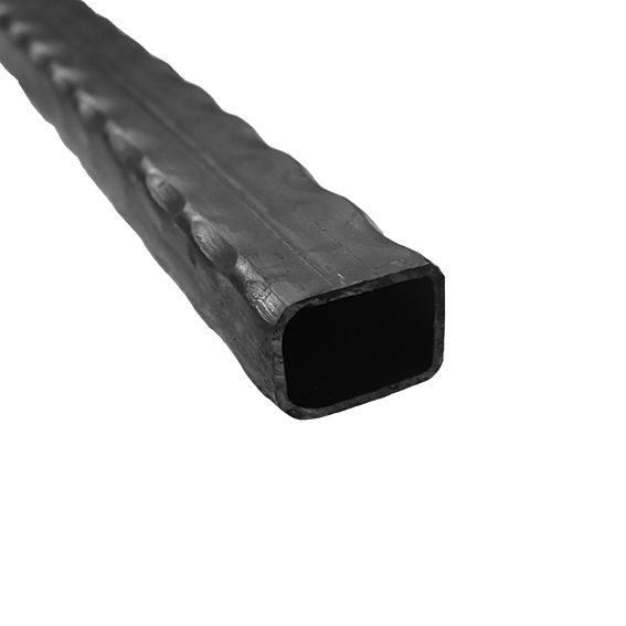 Rechteckrohr Stahl 40 x 30 x 2-5 mm dekoriert L = 3000 mm-89-11P20130X40X253M-A.4