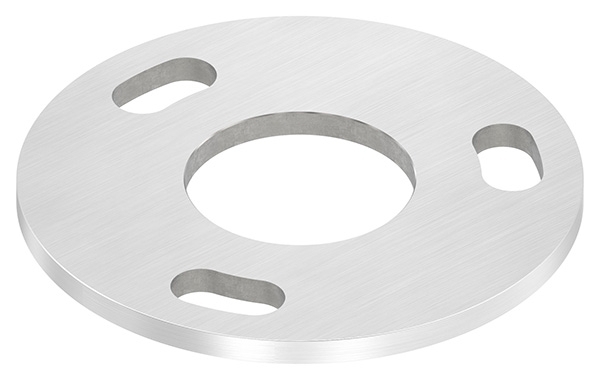 Ankerplatte Masse- Ø 120x6 mm Mittelbohrung- Ø 49 mm V2A-11-2278.4
