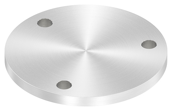 Ankerplatte Ø 140 x 10mm- mit Rundschliff- V2A-88-1154126-240-10.R
