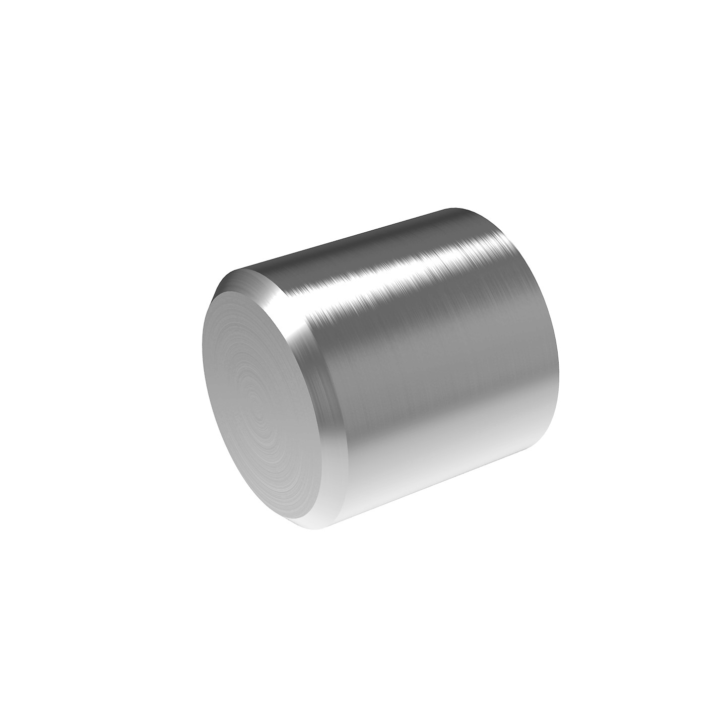 Endkappe Edelstahl AISI 304 fuer Fuellstab Ø 10 mm- D 15 mm- L 15 mm- zum Kleben-89-11A100015010-A.4