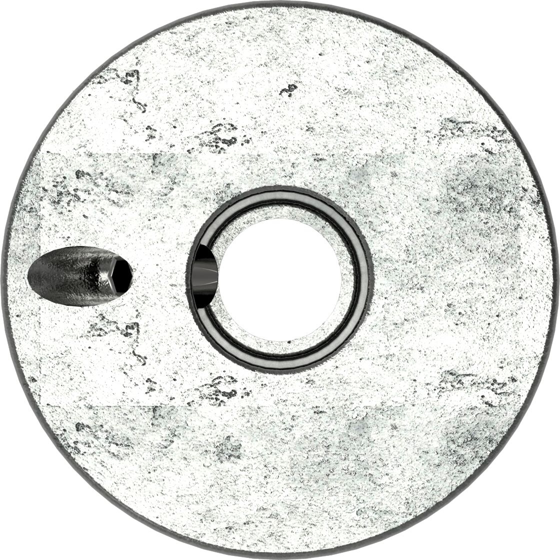 Rohrverbinder - Bodenhuelse - 134C42 - 42-4 mm - 1 1-4- - Feuerverzinkt u. Elektrogalvanisiert-134C42