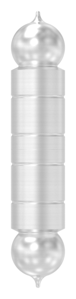 Anschweissband Edelstahl V2A 24 mm Dorn Ø 13 mm glatt fester Stift-88-113823.VA