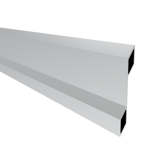 Zaunlamelle Aluminium 20x120 mm 6000 mm roh-89-11FGL2S20X1206000N-A.4