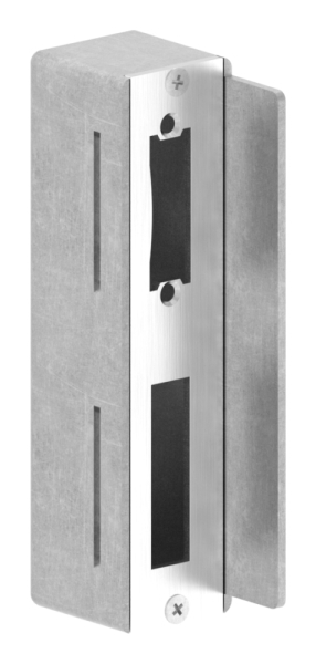 Schliesskasten Stahl S235 fuer 40 mm Schlosskasten zum Anschweissen- V2A Schliessblech-30-3220.8