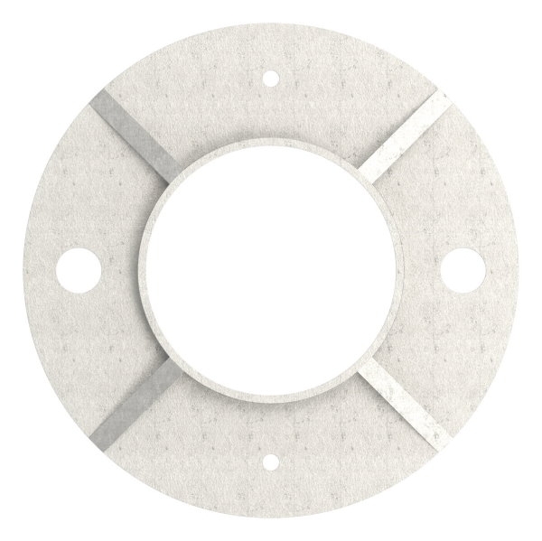 Ankerplatte Masse- Ø 120x8 mm Bohrung Ø 60-3 mm V2A- roh-11-3028.4