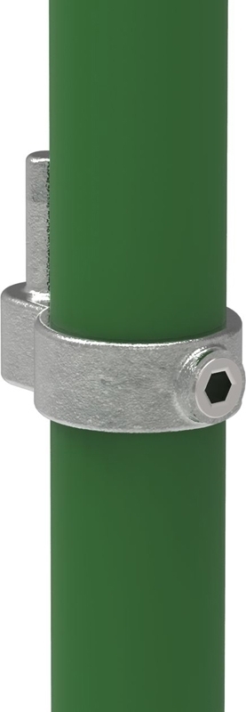 Rohrverbinder - Stellringzapfen - 140 - 26-9 mm - 48-3 mm - 3-4- - 1 1-2- - Feuerverzinkt u. Elektrogalvanisiert-140