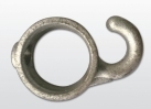 Rohrverbinder - Stellring mit Haken - 182TA27 - 26-9 mm - 3-4- - Feuerverzinkt u. Elektrogalvanisiert-182TA27