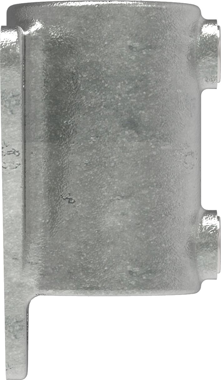 Rohrverbinder - Wandhalter Dreieckflansch - 146C42 - 42-4 mm - 1 1-4- - Feuerverzinkt u. Elektrogalvanisiert-146C42