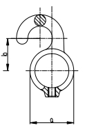 Rohrverbinder - Stellring mit Haken - 182TB34 - 33-7 mm - 1- - Feuerverzinkt u. Elektrogalvanisiert-182TB34