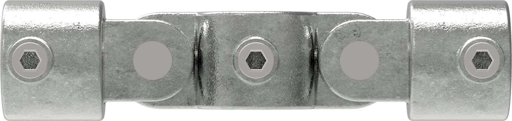 Rohrverbinder - Gelenkstueck doppelt 180° - 167E60 - 60-3 mm - 2- - Feuerverzinkt u. Elektrogalvanisiert-167E60