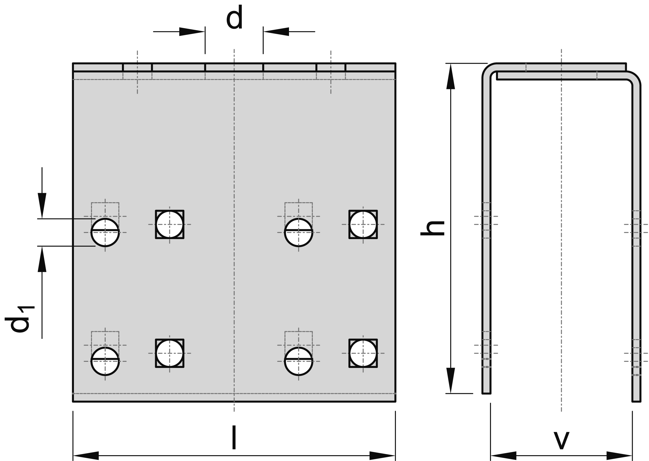Verstaerkungslasche Schiebetor MEA Gr- 1 verzinkt Ø 14 mm 10336510-60-0177.7