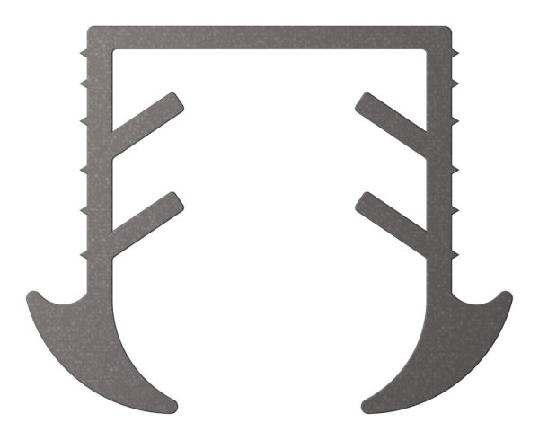 Keildichtung Glas 11-52 - 13-52mm- fuer Nut 24 x 24mm- Laenge 25m- EPDM-88-1160361-GU.25M