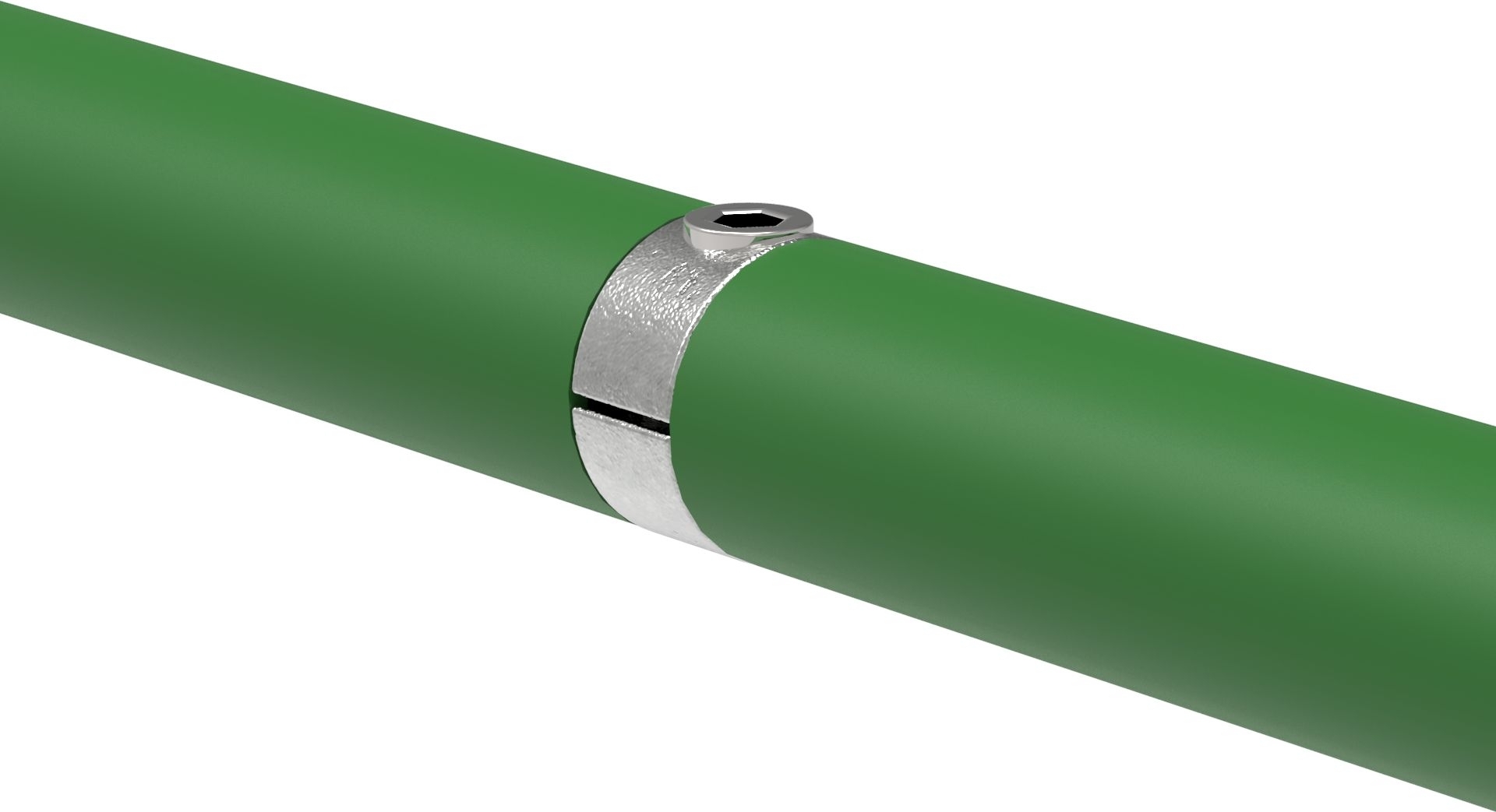 Rohrverbinder Verbindungsstueck innen Ø 42-4 mm -1 1-4- - Temperguss verzinkt - 150C42-150C42