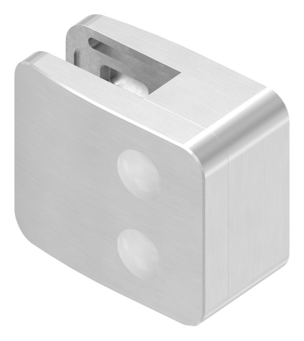 Sichtschutz Endglasklemme Mod- 26- in V4A-88-1126-EK.V4A