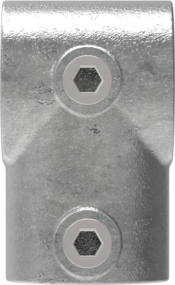 Rohrverbinder T-Stueck kurz Ø 42-4 mm -1 1-4- - Temperguss verzinkt - 101C42-101C42