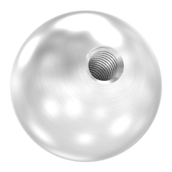 Vollkugel - Ø 25 mm - mit Gewinde M6 - V4A-11-4002.1