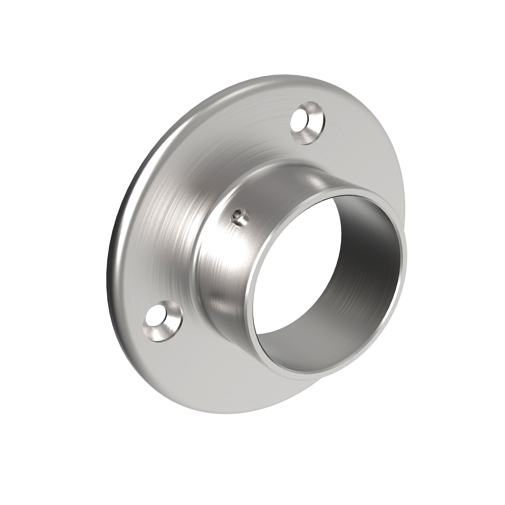 Wandanker Ø 80 mm fuer Rundrohr- Ø 42-4 mm - V2A-11-3021-A.4