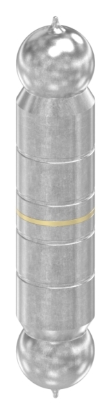 Zierscharnier Stahl glatt 30 mm Dorn 16 mm-88.113824