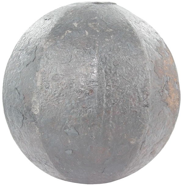 Massivkugel Ø 50 mm - abgehaemmert - Stahl S235JR- roh-30-2727.8