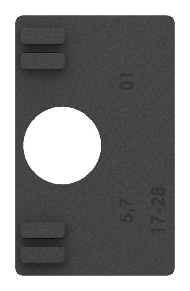 1 Paar Gummi fuer Mod- 45- fuer Blech 4-0mm-88-114504.GU
