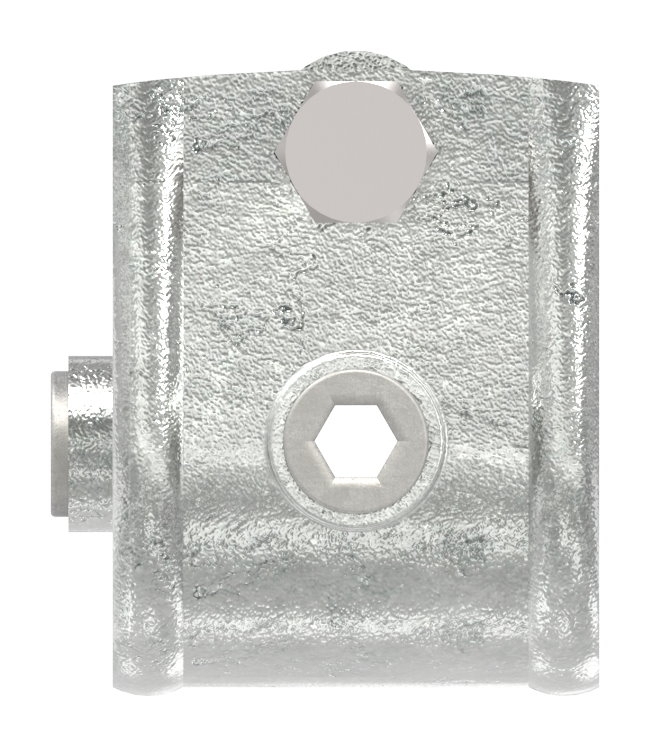 Rohrverbinder - T-Stueck offen - 135B34 - 33-7 mm - 1- - Feuerverzinkt u. Elektrogalvanisiert-135B34